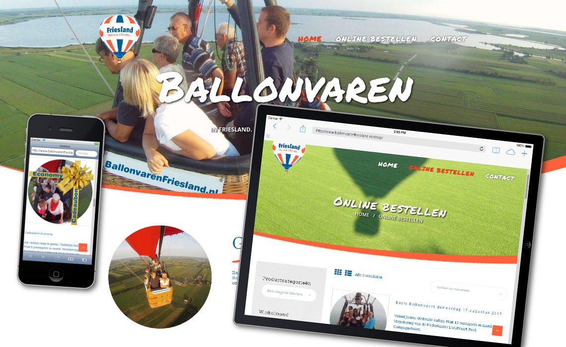 Webshop ballonvarenfriesland.nl